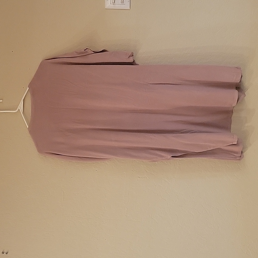 Dusty pink Tienda Ho long vest - Picture 5 of 5